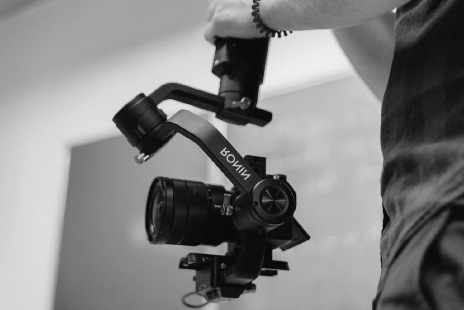 Editor reviewing footage during a professional editing session